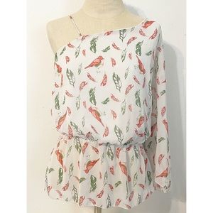 Erza | One Shoulder Blouse🕊